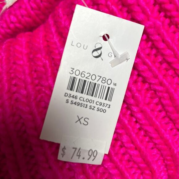 Lou & Grey For LOFT NWT XS Women Turtle Neck Pink Pullover - Picture 6 of 6